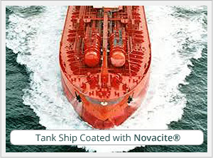 Tank Ship Coated with Novacite